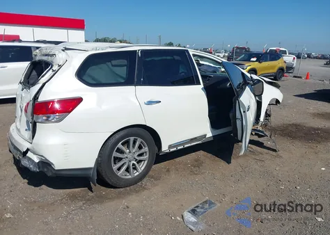 2015 Nissan Pathfinder S/Sv/Sl/Platinum из США, поврежденный, VIN 5N1AR2MNXFC634611